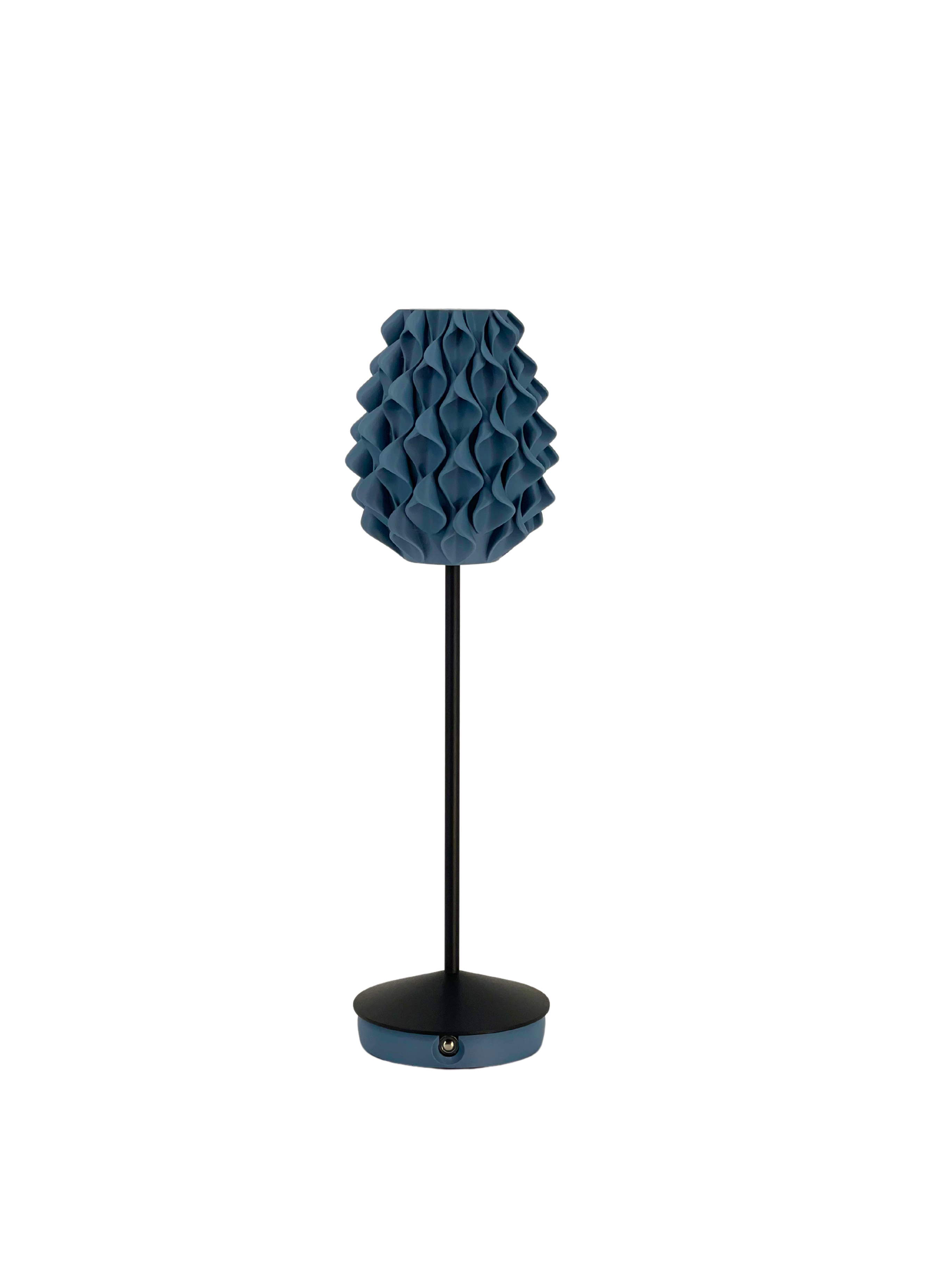 Ozeanblaue Batterielampe