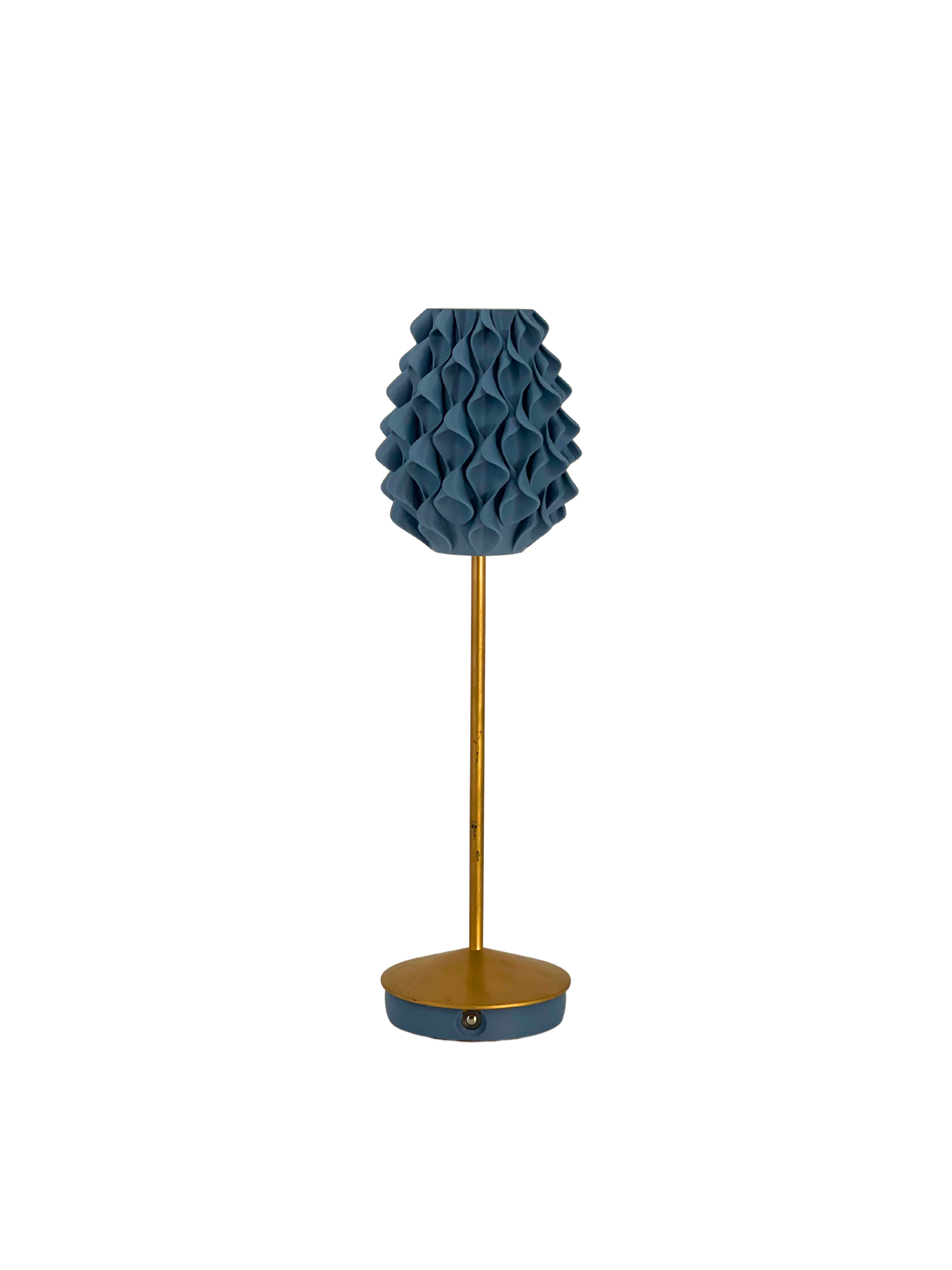 Ozeanblaue Batterielampe