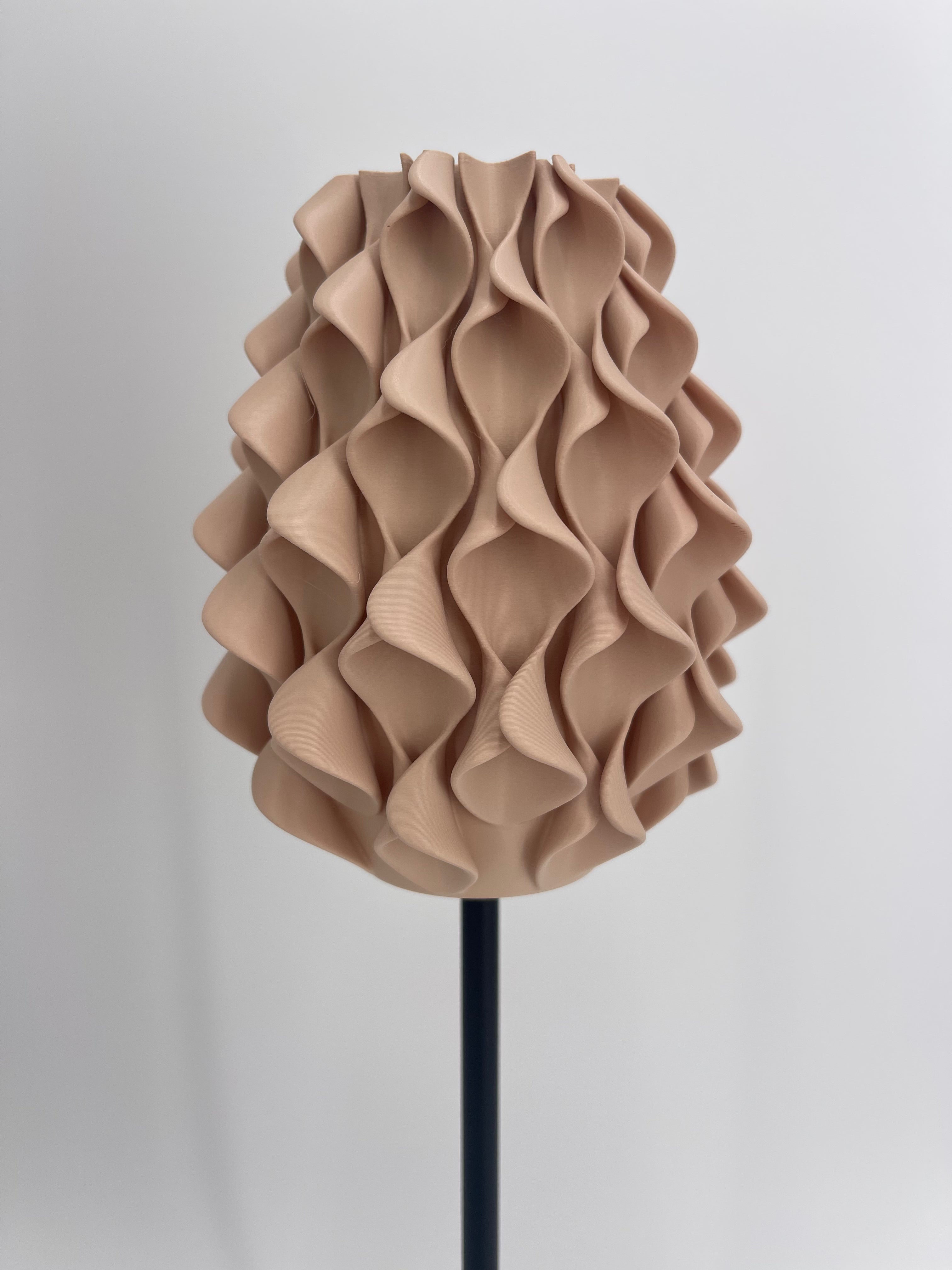 Beige Batterielampe
