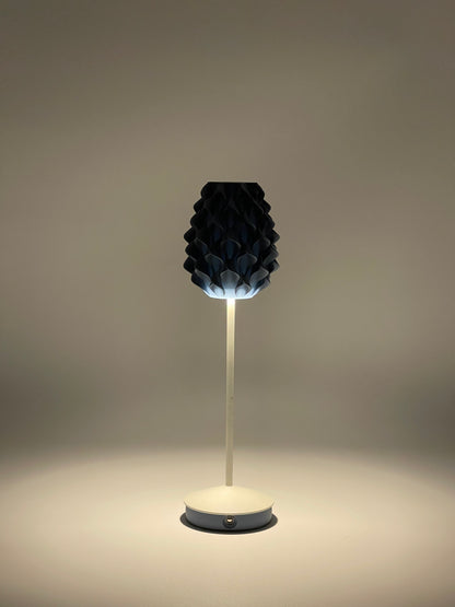 Ozeanblaue Batterielampe